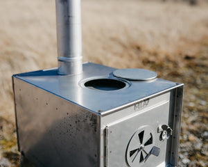 Big Dog - Stainless Steel Wood Stove